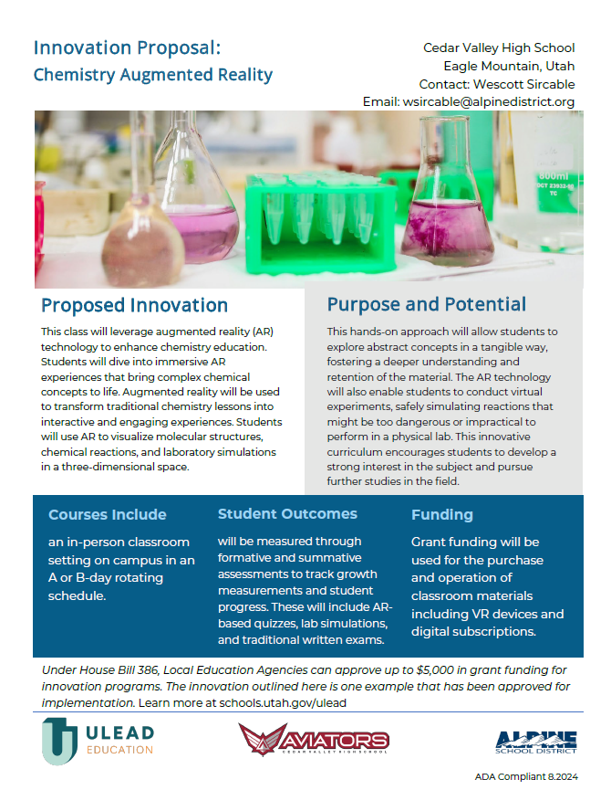 Chemistry Augmented Reality thumbnail of pdf