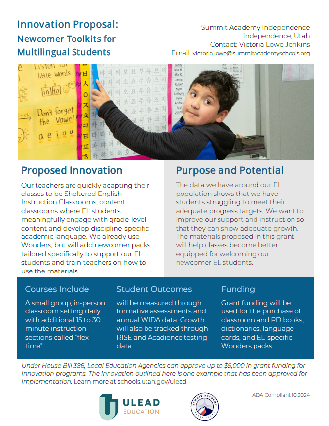 Newcomer Toolkits Innovation Proposal pdf thumnail