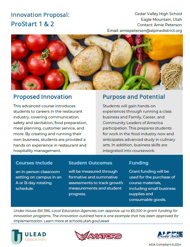 Prostart 1 & 2 Innovation Proposal pdf thumnail